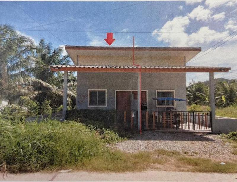 บ้านแฝดหลุดจำนอง ธ.ธนาคารอาคารสงเคราะห์ ชุมพร เมืองชุมพร ปากน้ำ