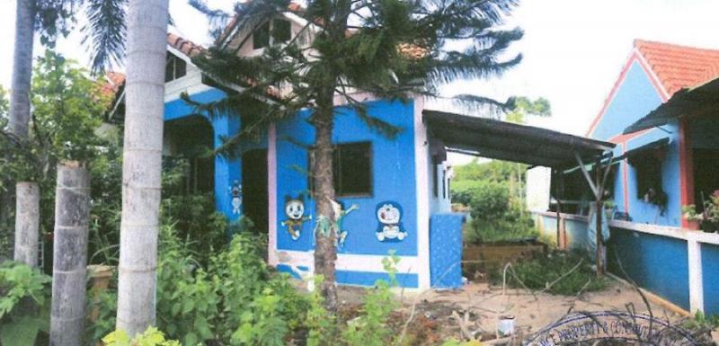 บ้านแฝดหลุดจำนอง ธ.ธนาคารอาคารสงเคราะห์ ลพบุรี พัฒนานิคม ช่องสาริกา