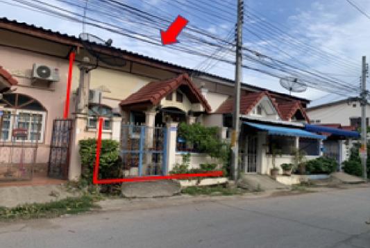 ทาวน์เฮ้าส์หลุดจำนอง ธ.ธนาคารอาคารสงเคราะห์ กาญจนบุรี เมืองกาญจนบุรี ปากแพรก