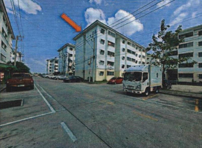 คอนโดหลุดจำนอง ธ.ธนาคารอาคารสงเคราะห์ ปทุมธานี ลาดหลุมแก้ว คูบางหลวง