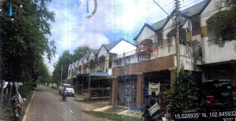 อาคารพาณิชย์หลุดจำนอง ธ.ธนาคารอาคารสงเคราะห์ บุรีรัมย์ ลำปลายมาศ หนองคู