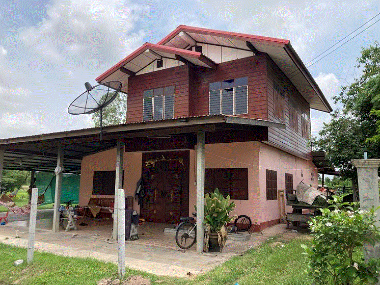 บ้านหลุดจำนอง ธ.ธนาคารกรุงเทพ ร้อยเอ็ด ศรีสมเด็จ บ้านบาก